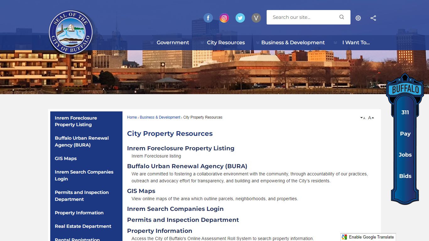 City Property Resources | Buffalo, NY